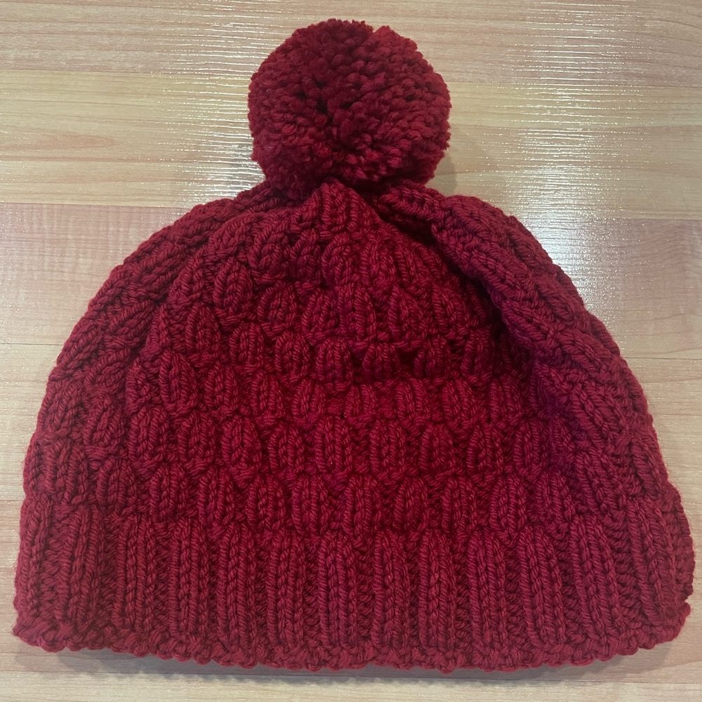 New Women Winter Knitted Hat Red